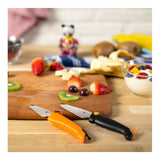 Kindermessenset Hond Oranje/Zwart 'Kinderkitchen' - Kuhn Rikon