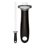 Aanzetstaal ovaal, keramisch, korrel 1000, lengte 26 cm, ideaal voor nascherpen - IOXIO