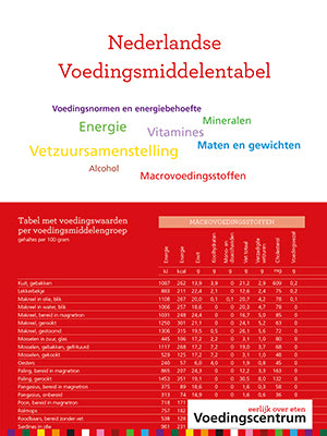 Stichting Voedingscentrum Nederland -  Nederlandse voedingsmiddelentabel